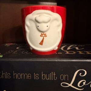 EUC Starbucks Chinese New Year Sheep Mug Retired 2014
